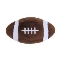 Yousheng Dog Chew Toy Bite Resistant Good Toughness Soft Touch Scratch-resistant Ball Shape Sports Training Reusable Fluffy Dog Balls Toy Outdoor Use rugby