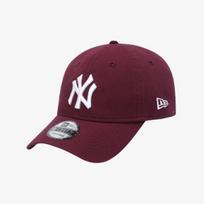 New Era Basic Unstructured Baseball Cap Burgundy 15131670 FREE(OSFM)