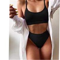 Moterų Bikini Madingi Bikini Seksualūs Bikini Maudymosi Kostiumas Paplūdimio Apranga Rinkinys Maudymosi Kostiumai Moterims Maudymosi Kostiumas Bikini Įklotas Maudymosi Kostiumas XS balta