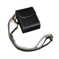 Universalus odinis fotoaparato krepšys Lumix zs99/tz99, Sony zv1m2, Canon sx730/740, Crossbody krepšys, Peties fotoaparato laikymo krepšys black