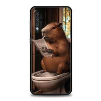 Phone Case for Samsung Galaxy A16/A34/A24/A22/A12/A54/A52/A02/A03/A06/A70/A50/A10/A20/5G Soft TPU Shell Cute Cartoon Capybara Samsung A16 5G