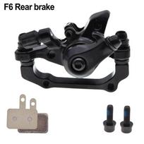 Efektyvus mechaninis MTB stabdžių suportas Ebike priekiniam ir galiniam 160MM spaustukas black