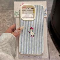Western Cowboy Goose Fun Phone Case For iPhone 11 12 13 14 15 16 17 Pro Max 14 15 Plus 17Air 16E XR XS MAX 7 8 Plus Soft Cover iPhone 11