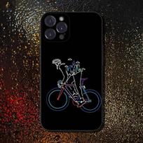 Tour De France Bicycle Phone Case For iPhone 16,15,14,13,12,11 Plus,Pro Max,XS,X,XR,SE,Mini,8,7,Soft Silicone Black Cover iPhone12
