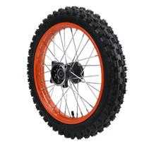14 Inch Front Wheel Rim Tire Assembly 60 100 14 Tire Inner Tube 12mm Axle Rim Replacement for Tuttio Soleil01 Electric