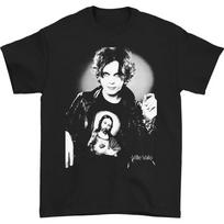 New Ville Valo Black Short-sleeved T-shirt S-4x5 - Men's and Women's Heavy Cotton Casual and Comfortable 2026 Summer T Shirt S įvairiaspalvis