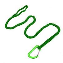 1/2/4Pcs Kayak Paddle Leash Elastic Kayak Rod Lanyard Rope Lightweight Bungee Strap Leash for Boating 1pc žalia