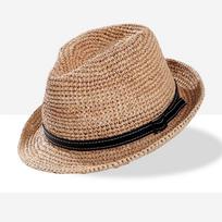 Big Size 60cm Natural Raffia Sun Hats for Man Woman Manual Woven Jazz Top Panama Straw Hat Summer Sun Protection Beach Hat M 56-58cm