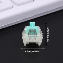 Wooting60HE Stock Lekker Hall Effect Switch 60g Linear HE Keyboard Gaming Mechanical Keyboard Switch Linear