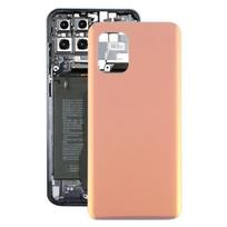 Glass Material Battery Back Cover for Xiaomi Mi 10 Lite 5G/Mi 10 Youth 5G auksinė