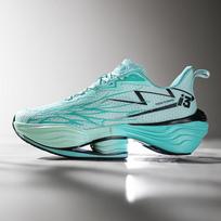 Cross-border Men's Shock Absorption Running Shoes - Rebound Speed, Breathable Carbon Fiber Mesh for Couples 43