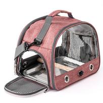 Rabbit Bird Travel Carrier Hamster Pet Bag New Stainless Steel Tray arbūzo raudonos spalvos