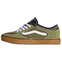 Vans Rowley Classic Unisex Riedlenčių Batai Alyvuogių Žalia Balta Patogūs Prigludę VN000SF4EMB 41 gray