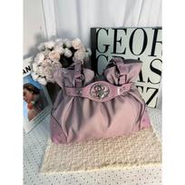 Large Capacity Single-shoulder Underarm Tote Bag for Commuting and Going Out violetinė