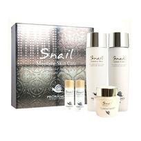 Prorance Snail Moisture Skin Lotion Cream 3 Pieces rinkinys gray