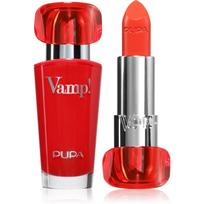 PUPA Milano Vamp! Luminous Lipstick dažai putlioms lūpoms atspalvis 306 Outstanding Orange 3.5 g