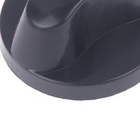1 poros dujinės viryklės uždegimo jungiklis plastikinės rankenėlės anga 8 mm rankenėlė universali viryklė black