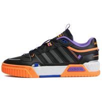 Adidas Neo D-Pad Laisvalaikio Patogūs Neslystantys Dilimui Atsparūs Lengvi Žemi Kateboardo Batai Unisex Krosiniai Batai Juodi Balti Oranžiniai HQ4233 44
