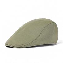 Bai Xiaoyuan Unisex Vientisos Spalvos Vilnonė Kepurė-Beretė - Rudeninė M (56-58 cm) žolės žalia spalva