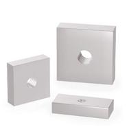 304 nerūdijančio plieno stačiakampė veržlė, aliuminio profilio kvadratinė slankioji veržlė, M4-M10mm M4 (8x8x3 mm)