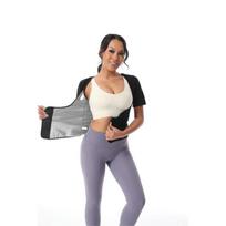 Women's Slimming Body Shaping Yoga Suit with Tummy Control & Chest Support - Short Sleeve, In Stock, Fitness-Ready Small