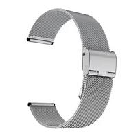 22mm Metal Milanese Watchband For Realme Watch 5/Realme S2 S S Pro Stainless Steel Replacement Strap For Realme 2 2 Pro/3 3 Pro 22mm sidabras