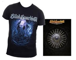 BLIND GUARDIAN cd lgo REAPER CROW Official TOUR SHIRT LAST 2XL OOP beyond mirror Unisex T-Shirt XXXXL