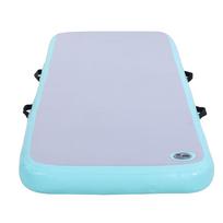 Mattress with Pump PVC Water Proof  tight Portable Inflatable   Bed for Camping Travel Guests Green