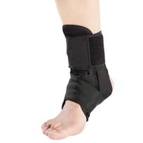 1Pc Lace Up Ankle Support Brace For Women Men Stabilizer For Sprained Ankle Sport Injuries Plantar Fasciitis S