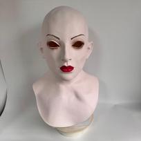 Látex Character Avó Headset, Velho Careca, Novo Produto, Halloween