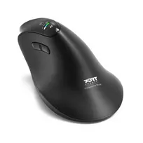 PORT CONNECT Mouse | ERGO AUDITOR | Wireless | Bluetooth, 2.4 GHz | Black