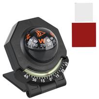 With Slope Meter High Precision Navigation Foldable Car Dashboard Compass Compass for Vehicle Boat 2-In-1 Car Mount Compass Ball juoda
