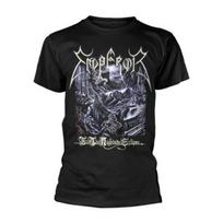 Emperor Unisex Adult In The Nightside Eclipse Back Print T-Shirt S juoda