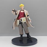 GACHIAKUTA Anime Figures PVC Model Enjin Action Figures Playthings designed for Present Collect Figure Xmas present gray