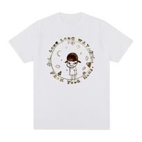 Yoshitomo Nara Long Way From Your Home Vintage Tshirt Cotton Unisex T shirt New Tee Tshirt Womens Tops S