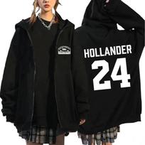 Heated Rivalry Shane Hollander 24 Montreal Metros Zipper Hoodies Men's Women Clothing Zip Up Sweatshirts Long Sleeve Jackets S