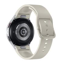 20mm watch band for Samsung Galaxy Watch 7 4 44mm 40mm Sport Silicone Bracelet Galaxy Watch 6 Classic 5 pro 43mm 47mm 45mm Strap Galaxy 7 40mm 44mm kreminė