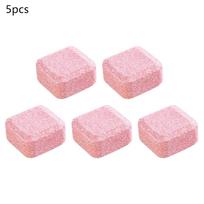 1/5Pcs Automatic Toilet Cleaning Effervescent Tablet Toilet Cleaner Deodorant Remover Urine Stain Dirt Home Batnroom Cleaning 5PCS white