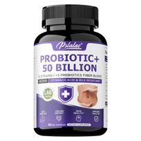 Unisex Probiotic 50 Billion CFU Enzyme Supplement 12 Probiotics Strains 120