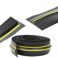 EPDM Rubber Garage Door Bottom Seal with Yellow Line - Windproof, Dustproof, Waterproof Strip for Basements