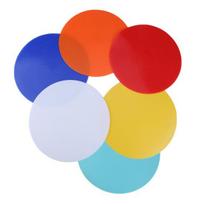 6Pcs 20CM Spot Marker Colorful Dance Soccer Gym Classroom Activities Non-slip PVC Basketball Football Sports