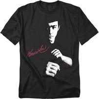 Popfunk Bruce Lee The Dragon Awaits T-Shirt S įvairiaspalvis
