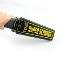 Handheld Security Metal Detector CN plug (adapter included) black
