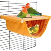 Bed for Parrot House Bed Birds Nest for Birds Parrot House  Parrot Porch NCNW01 (as the picture,S (13x15cm))