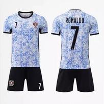 2024 Portugalijos futbolo marškinėliai Balti #7 (Ronaldo) 26