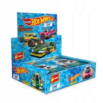 Panini hot wheels kortelės tcg dėžutė 24 pakeliai su 144 kolekcinėmis kortelėmis