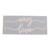 1Pc Words Love Silicone Pad Fondant Cake Mousse Mould Chocolate Silicone Cake Lace Mat Diy Kitchen Accessories Baking Tools