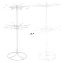 Jewelry Display Rack 2 Tier Rotating Necklace Holder Jewelry Tree Stand Jewelry Organizer for Necklaces Bracelet Earring balta