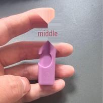 Multipurpose Snack and Bread Bag Sealing Clip rožinė raudona spalva