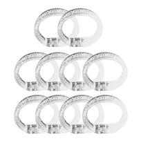 10Pcs Bright LED Glowing Wristbands Accessory Fun LED Illuminated Bracelets For Party Favors And Evening Entertainment gryna